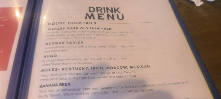 Der Heisse Stein menu