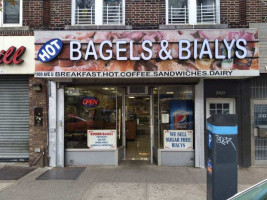Hot Bagels And Bialys food