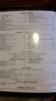 Renos Pizza Italian menu
