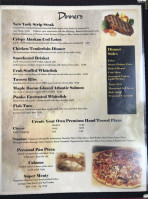 Alpine Tavern Eatery menu