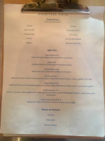Buttermilk Provisions menu