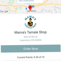 Mama's Tamale's food