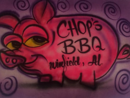 Chops Bbq food