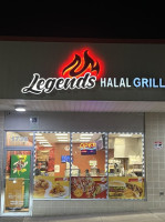 Legends Halal Shack food