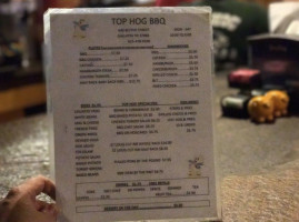 Top Hog Bbq menu