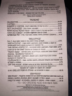 River Shack Gretna menu