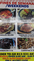 Tacos Y Tamales La Chaparrita food