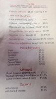 Mazz's Pizza Plus menu