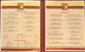 Habanero Fish Tacos menu