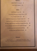 The Kennel Club Steakhouse menu