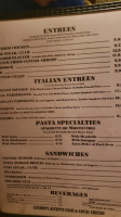 Cataro's Italian Villa menu