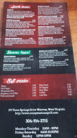 Crazy Mexican Grill menu