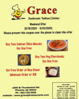 Grace Indian Cuisine food