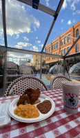 Gus's World Famous Fried Chicken food