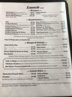 Village Restaurant menu