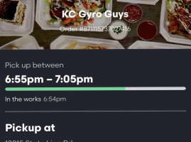 Kc Gyro Guys food
