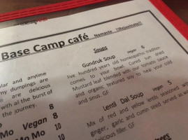 Base Camp menu