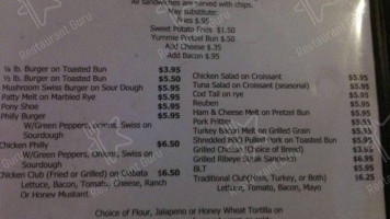 Weezy's Route 66 Bbq Grill menu