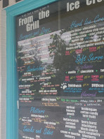 The Canalside Cup menu
