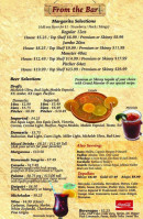 Pueblo Viejo Mexican Grill menu