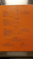Bpw's menu