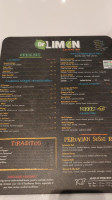Dr. Limon Ceviche Hallandale Beach menu