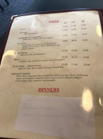Ernestos Pizzeria menu