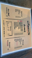 Ramenya menu