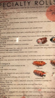 Minami Sushi 횟집 menu