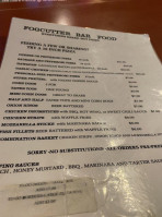 Fogcutter menu