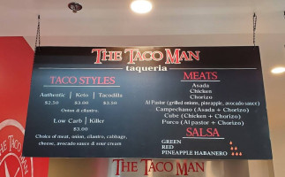 The Taco Man (in Glendora Public Market) menu