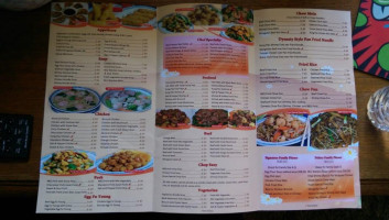 Dynasty Chinese Cuisine menu