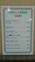 Guadalupe's Mexican menu