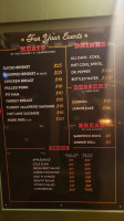 Joe's Real Bbq menu