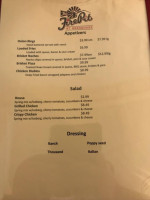 The Fire Pit Goliad menu