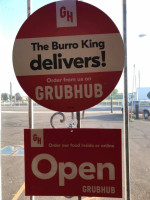 The Burro King outside