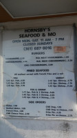 Hornsbys Sea Food And Mo outside