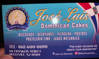 José Luis Dominican Cakes food