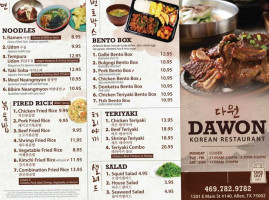 Dawon Korean food