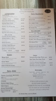 The Relic Smokehouse And Pub menu