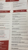 Flo's Burger Diner menu