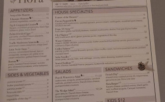 Flora menu