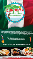 Coronas Cantina Grill Mexican food
