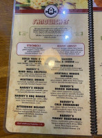 Harvey Hinklemeyers menu