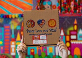 Peace Love And Pizza food