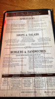 Bullwinkles Saloon & Restaurant menu