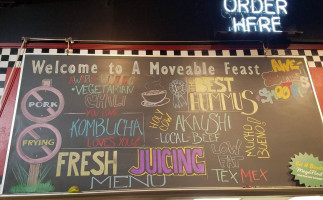 A Moveable Feast Cafe Health Food Store inside