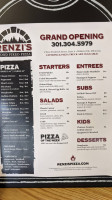 Renzi's Pizza inside