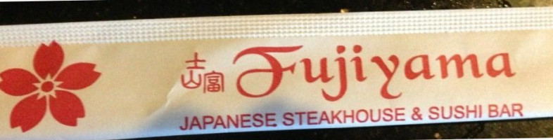 Fujiyama Japanese Steakhouse Sushi menu