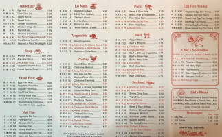 Super Canton menu